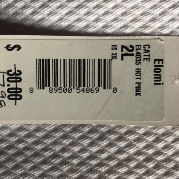 Elomi panty 2XL Hot Pink style Cate - Picture 5 of 6